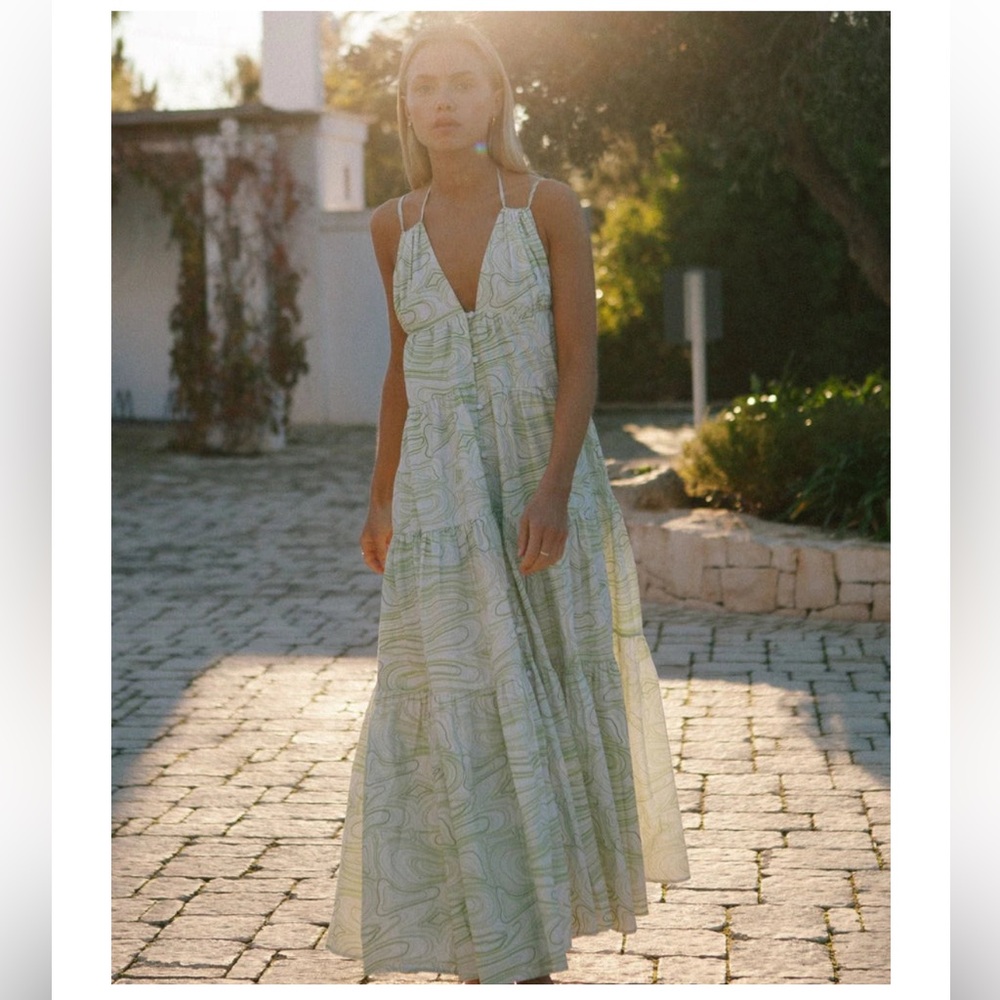 CHARLIE HOLIDAY Priscilla Maxi Dress